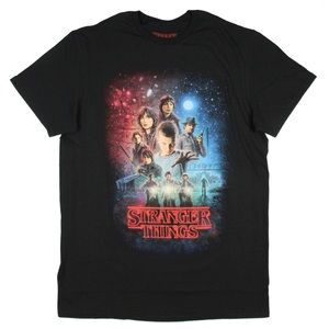 Stranger Things • Cotton Poster Graphic Short Sleeve Tee